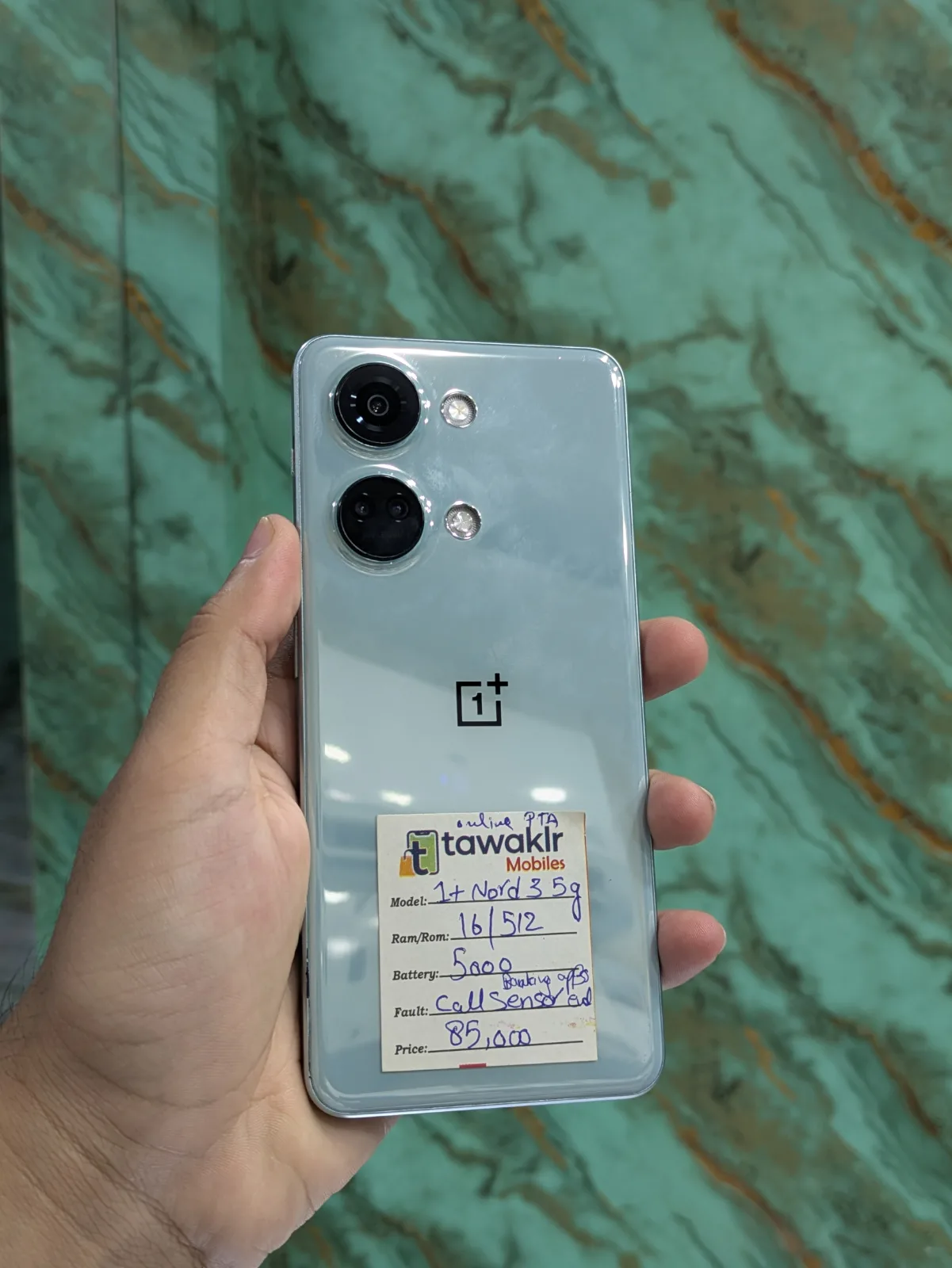 OnePlus OnePlus Nord 3 · 512GB · Green — Good condition, 512 GB, Green for sale in Kasur
