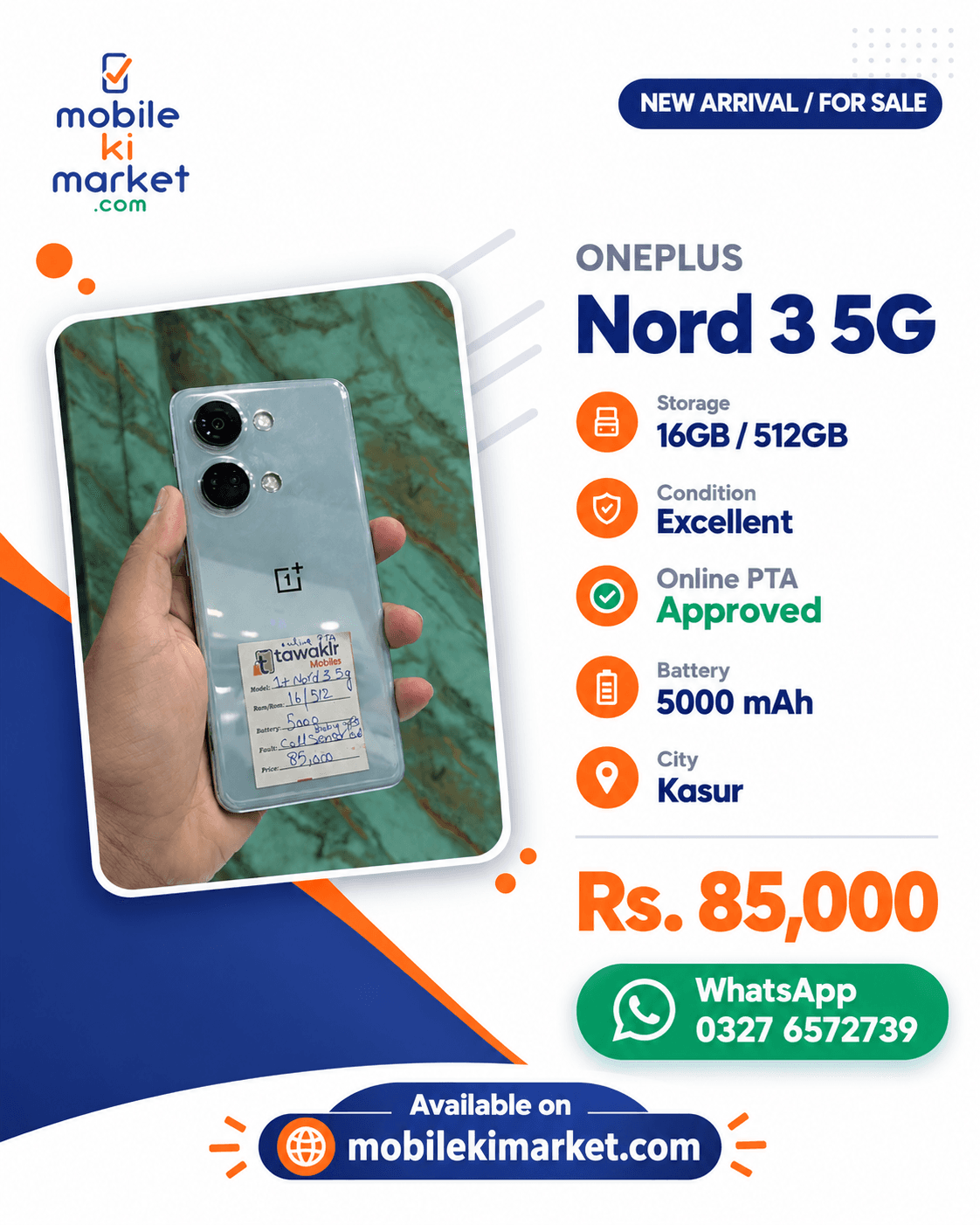 OnePlus OnePlus Nord 3 · 512GB · Green